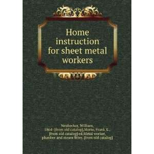  Home instruction for sheet metal workers William, 1864 