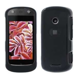 Motorola Crush W835 Solid Black Protective Case Faceplate Cover + Free 