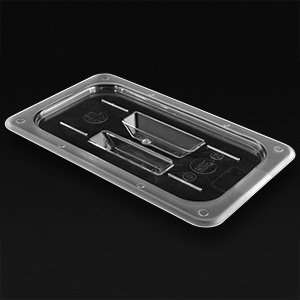   Size Food Pan Lid with Handle   Clear Polycarbonate