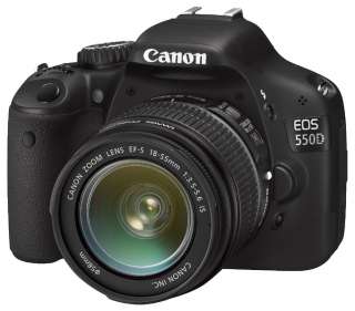 Canon EOS 550D & 18 55 IS Kit Spiegelreflexkamera + Objektiv Neu 