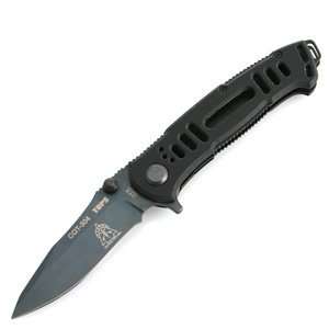    CQT 304, Textured G 10 Handle, Black Blade