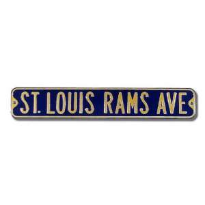  St. Louis Rams Authentic Street Sign