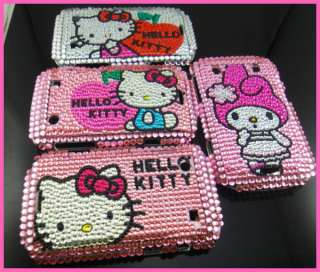 4x Bling Hello Kitty Hard Back Cover Case For BlackBerry Bold 9900 