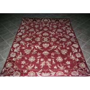  111805   Rug Depot Traditional Area Rug   56 x 75   Red 