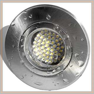 LED Einbauleuchte Aqua44 12V   IP44 Bad Dusche 3W Spot  