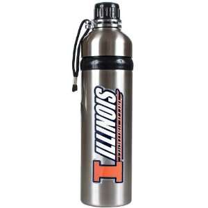  Illinois 24oz Bigmouth Stainless Steel Water Bottle 