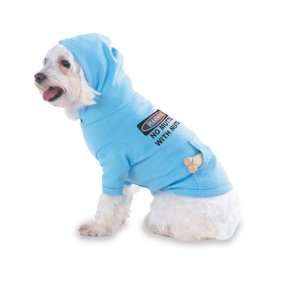 WARNING NO MUTTS WITH NUTS Hooded (Hoody) T Shirt with pocket for your 