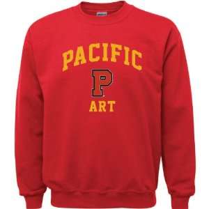 Pacific Boxers Red Youth Art Arch Crewneck Sweatshirt  