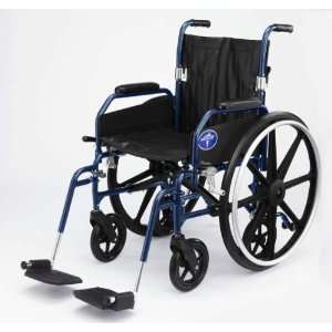 Excel Hybrid 2 Transport Wheelchair Chairs (Swing Away Footrest   Case 