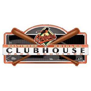Baltimore Orioles Club Sign 