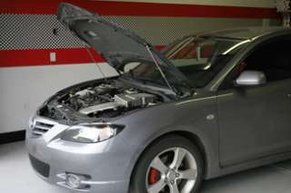 04+ Mazda3 Sedan Hood Lift PLUS Gas Strut Shock Damper  