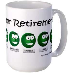  Retirement Funny Large Mug by  