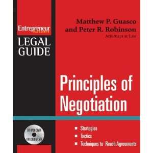  Principles of Negotiation Strategies, Tactics, Techniques 
