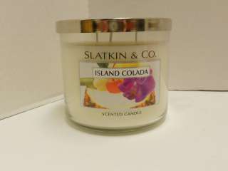   Works Slatkin & Co Candle Choose Scent 14 oz   3 Wick Candle  