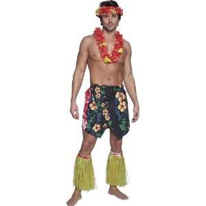 Lets Party By Smiffys USA Fever Male Hawaiian Adult Costume / Blue 