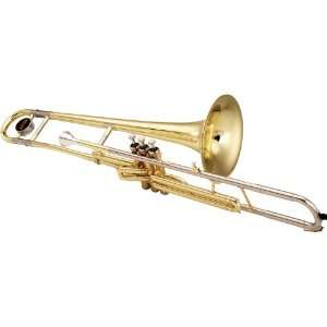  Jupiter 530 Series C Valve Trombone, Lacquer Yellow Brass 