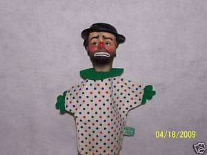 Vintage 1950 EMMETT KELLY as WILLIE THE CLOWN puppet  
