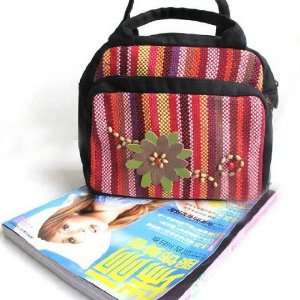 CET Domain SZ13 51 Colorful Embroidered Ethnic Fabric Handbag  
