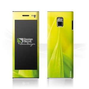  Design Skins for LG BL40 New Chocolate   Green Leave 