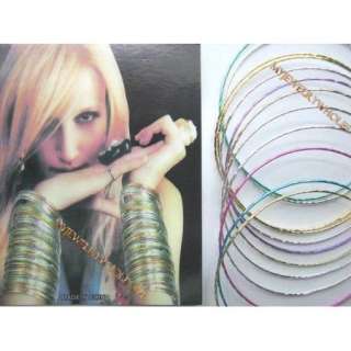 Wholesale lots 100pieces multicolor aluminum Bracelet  