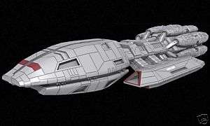 Mercury Class Colonial Galactica Battlestar Wood Model  