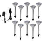   8280302T LED Low Voltage Stainless Steel Finish Path Lights, 10 pk