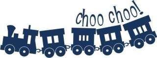   Choo Train Wall Decal   Vinyl Wall Decals Stickers Art Graphics  