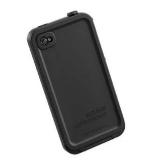 New Lifeproof Waterproof Black Apple iPhone 4 4S Cover Skin Case Life 