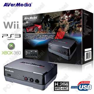AVerMedia Game Capture HD C281 Video Recorder Xbox 360 PS3 Wii 1080 