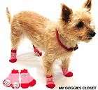 Dog Socks Traction Control Non Slip Skid Bootie   Pink