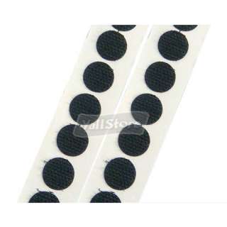 500 Pcs Black Velcoins Velcro Dots Self Adhesive Image  