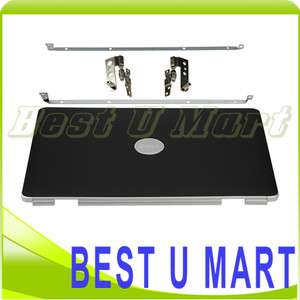 NEW Black LCD Lid Cover Top Cover + Hinge For DELL Inspiron 1525 1526 