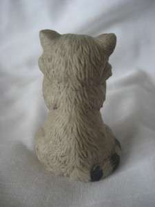   Surprises Raccoon Figurine Franklin Jacqueline Smith Porcelain  