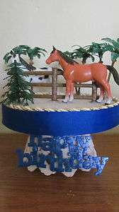HORSES CAKE TOPPER DECORATION  