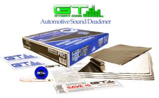 NEW 5 Sq Ft GTMAT Sound Deadener Auto Noise Deadening Self Adhesive 