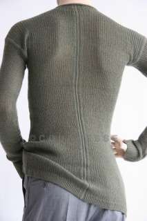 NEW RICK OWENS FITTED UNISEX SWEATER DRESS RO401  