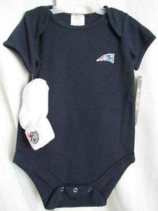 New England Patriots Infant Baby Onesie Socks 18 mo NWT  