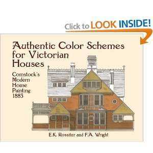 book cover Authentic Color Schemes for Victorian Houses 
