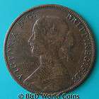 NOVA SCOTIA 1861 ONE 1 LARGE CENT VICTORIA 25.5mm Bronze KM#8.2