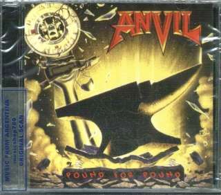ANVIL, POUND FOR POUND. FACTORY SEALED CD. In English.