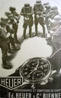 HEUER LUFTWAFFE PILOTS WWII VINTAGE 1939 1945 SWISS HIGH GRADE 
