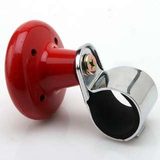 Car Suicide Knob Steering Wheel Ball Spinner Handle Red  