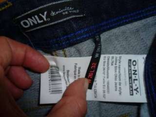 Only Jolina Slim Ohio Jeans dunkelblaue used waschung 26 32 in 