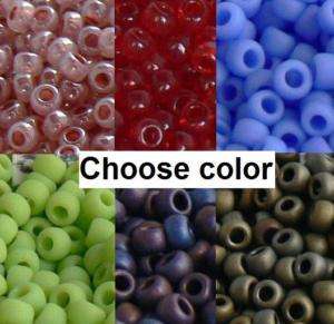 11/0 TOHO Glass Seed Beads 15g Choose your COLOR  