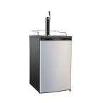 Magic Chef 4.9 cu. ft. Beer Keg Cooler in Stainless Steel