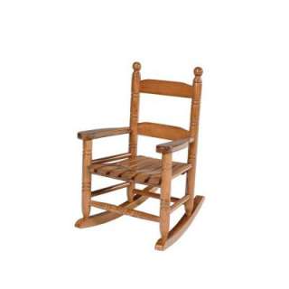 14.5 In. W X 18.5 In. D X 22 In. H Child Rocking Chair, Natural KN10NX 