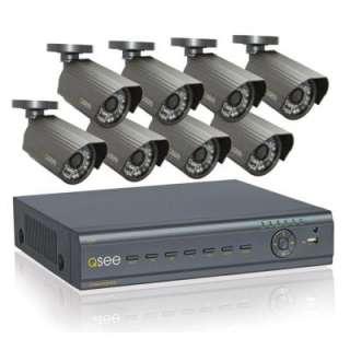 Advanced Series 8 Channel 500 GB Hard Drive Surveillance System with 8 