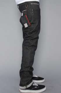 Crooks and Castles The KR3W x Crooks Clan K Slims Jeans in Black 