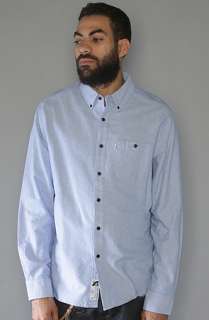 Crooks and Castles The Regent Oxford Chambray Buttondown Shirt in 