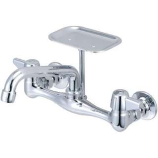 Wall Mount Kitchen Faucet on 8 In. Centers